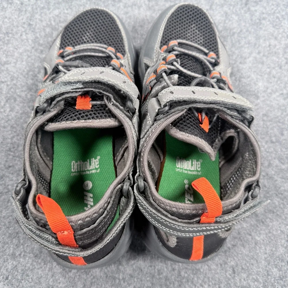 Hi-Tec V-Lite Rio Adventure I M Mens 7 Grey Orange Hiking Sandals Vibram 0002971